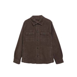 s.Oliver - Overshirt Corduroy Donkerbruin