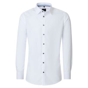 Venti Modern Fit Overhemd - Marble Wit