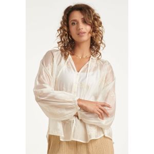 Smashed Lemon - Blouse Bloom Offwhite