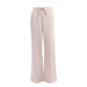 ICNK - Noomi Twill Wide Leg Broek Lichtroze