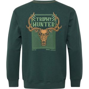 North Latitude Sweater - Backprint Hunter Dark Green