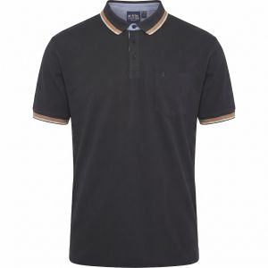 North Latitude Poloshirt - Lighthouse Zwart