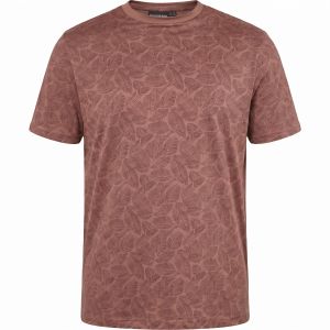 North Latitude T-Shirt - Jungle Donkerrood