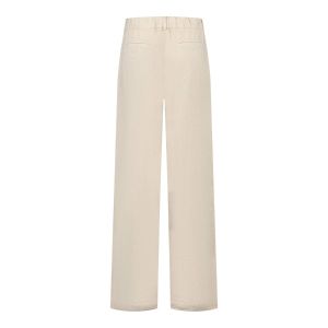 Bloomers - Mara Wideleg Linnen Broek Sand