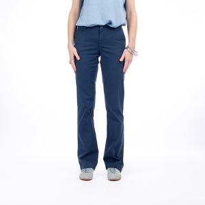 Bloomers - Theresa Wide Leg Broek Donkerblauw