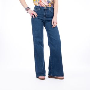 DNM Pure - Wideleg Palazzo Jeans Frankie True Blue