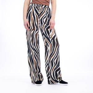 NED - Yura Straight Fit Broek Zebra Print