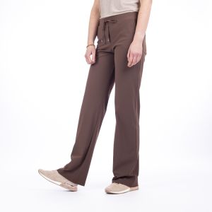 Only M - Sensitive Strong Wide Leg Broek Chocoladebruin