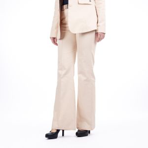 TQ - Alex Wideleg Broek Beige
