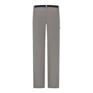 QiaTi Fishnet broeken voor heren, transparante mesh spier leggings, rekbare lange broeken met koordjes voor mannen, C-rood, M
