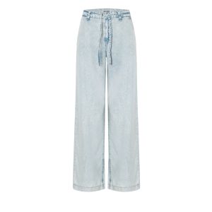 MAC Jeans Wendy - Wide Leg Jeans Stormy Authentic Light Blue