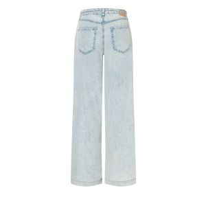 MAC Jeans Wendy - Wide Leg Jeans Stormy Authentic Light Blue