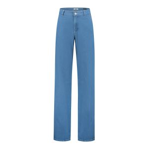 Mavi Jeans Miracle Wide Leg Broek - Dark Blue Light Denim