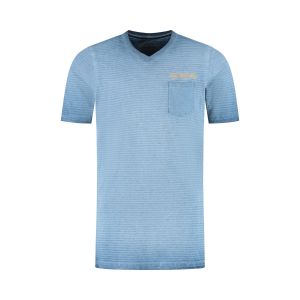 Redfield T-Shirt - Fading Blauw