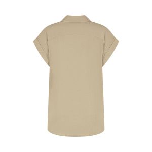 Sequoia - Linnen Blouse Lina Taupe