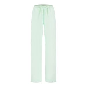 Sequoia - Wideleg Linnen Broek Rosa Licht Mintgroen