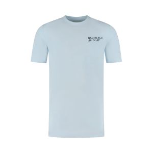 s.Oliver T-Shirt - Coastal Backprint Lichtblauw