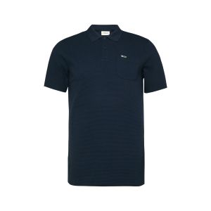 s.Oliver Polo - Structure Donkerblauw