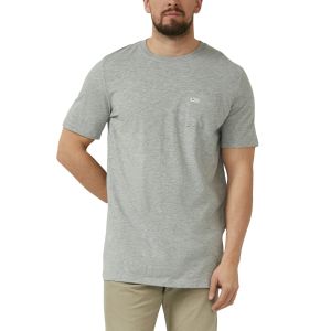 s.Oliver T-Shirt - Pocket Grijs Gemeleerd
