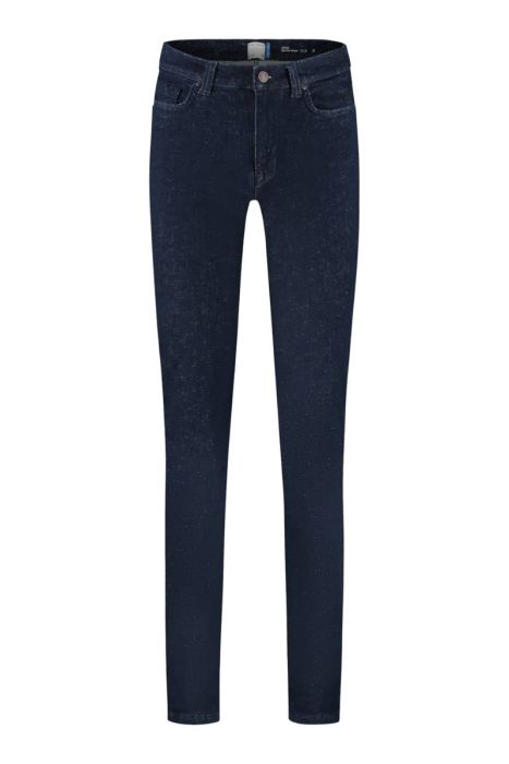 LTB Jeans Meisjes-jeansbroek Oliana G hoge taille, brede jeans katoenmix met ritssluiting, maat 16 jaar/176 in medium blauw, Iriel Safe Wash 54553, 176 cm