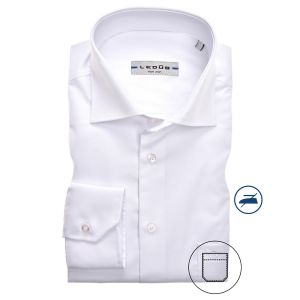Ledub Modern Fit Overhemd - Solid White
