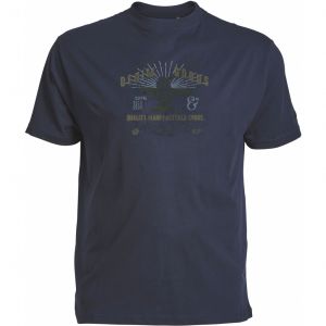 Replika Jeans T-Shirt - Denim Goods Navy