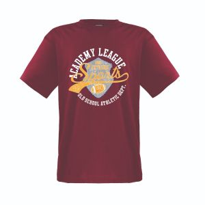 Adamo T-Shirt - Academy League Wijnrood 