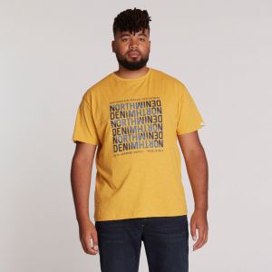 North 56˚4 T-Shirt - Words Yellow