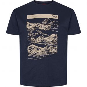North 56˚4 T-Shirt - Mountain Navy