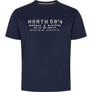North 56˚4 T-Shirt - Nordic Riviera Navy