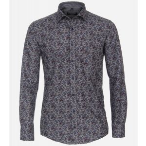 Casa Moda Casual Fit Overhemd - Paisley Print