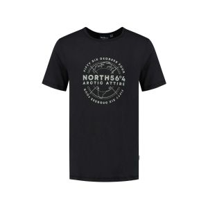 North 56˚4 T-Shirt - Artic Attire Zwart