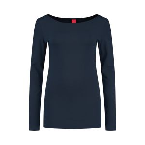 Only M - Basic boothals top navy