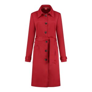 Only M Trenchcoat - Dolce Rood