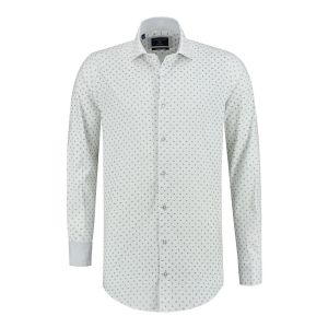 Corrino overhemd - Paisley wit