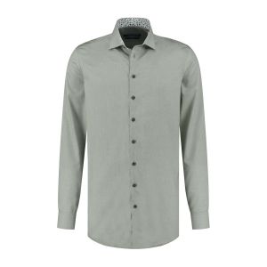 Ledûb Modern Fit Overhemd - Groen