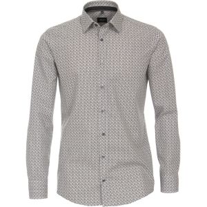Venti Modern Fit Overhemd - Prism Grey