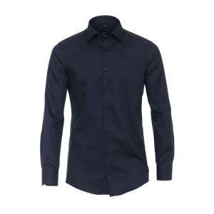 Venti Modern Fit Overhemd - Navy